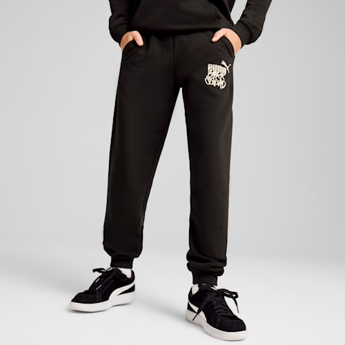 ESS MID 90s Sweatpants Youth PUMA Black PUMA Shop All Puma PUMA